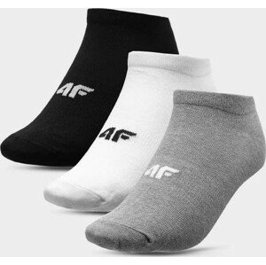 Dámské ponožky 4F SOD302A šedé, bílé,černé 35-38