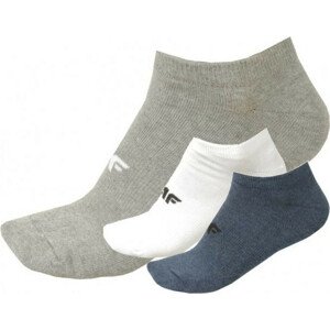 Pánské ponožky 4F SOM301A Modré, Šedé, Bílé 39-42