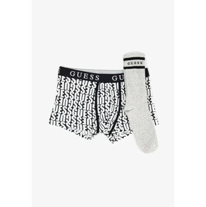 Pánský set boxerky a ponožky U0BG14JR003 - F952 - vícebarevná - Guess vícebarevná XL