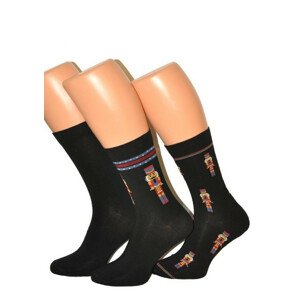 Pánské ponožky Cornette Premium A45 39/41 Černá 39/41 Černá