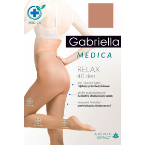 Punčochové kalhoty Gabriella Medica Relax 40 DEN Code 111 gazela 5-xl