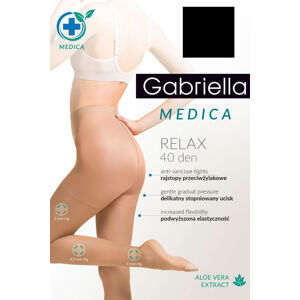 Punčochové kalhoty Gabriella Medica Relax 40 DEN Code 111 nero 4-l
