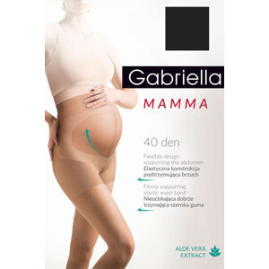 Těhotenské punčochové kalhoty Gabriella Medica Mamma 40 Code 109 nero 4-l