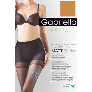 Punčochové kalhoty Gabriella Comfort Matt 20 Den code 479 neutro 5-xl