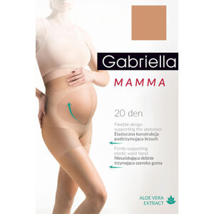 Těhotenské punčochové kalhoty Gabriella Medica Mamma 20 Code 108 béžová 2-s