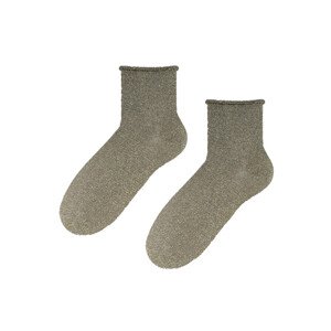 Ponožky Steven 158-007 zlatá/černá 35-37