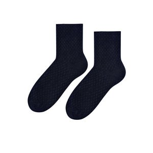 Ponožky Steven 125-007 černá/kosočtverce 35-37