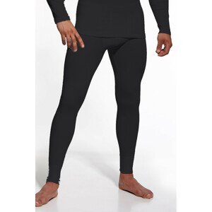 Pánské podvlékací kalhoty Authentic plus black - CORNETTE černá 4XL