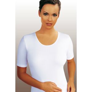 Dámské tričko Nina plus white bílá 3XL