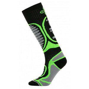 Dětské lyžařské ponožky Anxo-j zelená - Kilpi 30