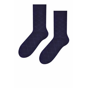 Pánské ponožky Steven 056-101 tmavomodrá 39-41