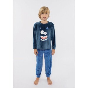 Dětské pyžamo Muydemi 710454 10 Tm. modrá 10 Tm. modrá