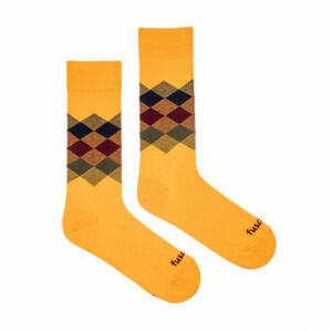 Veselé ponožky Fusakle kosočtverec léto (--0808) L