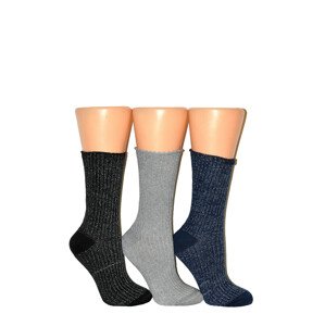 Dámské ponožky Milena Lurex 1023 černá 37-41