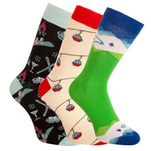 3PACK ponožky crazy Bellinda vícebarevné (1004-305 B) L