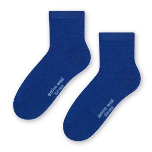 Dámské ponožky MERINO WOOL 130 Modrá 38-40