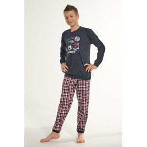 Chlapecké pyžamo 593/100 Kids sport - CORNETTE tmavě modrá 98/104