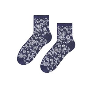 Dámské ponožky Steven 118-020 džínová 35-37
