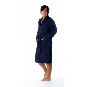 HENRI pánské kimono L dlouhý župan kimono tmavě modrá 5952