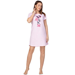 Dámská noční košile Regina 392 kr/r S-XL  růžová M