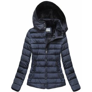 Dámská zimní bunda s kapucí B-3591 - S.WEST tmavě modrá XXL