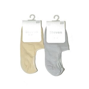Dámské ponožky ťapky Steven art.061 bílá 35-37