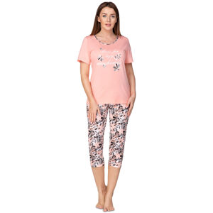 Dámské pyžamo Regina 937 kr/r 2XL  růžová XXL