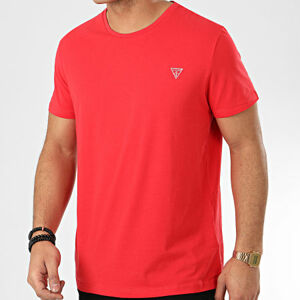 Pánské tričko U94M09JR00A-G542 červená - Guess červená XL