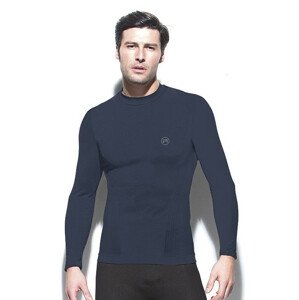 Pánské bezešvé triko dlouhý rukáv Active-Fit Barva: Modrá, Velikost: S/M