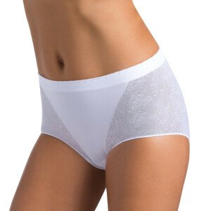 Kalhotky s vyšším pasem bezešvé Culotte Setificato Daily Intimidea Barva: Bílá, Velikost: L/XL