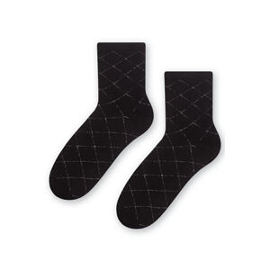 Dámské ponožky Steven 066-005 černá 35-37