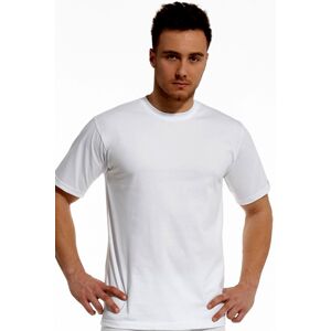 Pánské tričko 202 white - CORNETTE bílá XXL