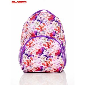 Školní batoh pro dívky s květinovými motivy ONE SIZE