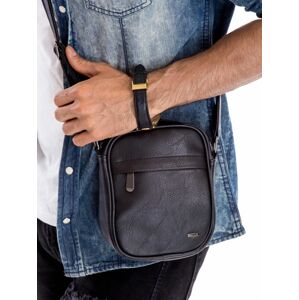 Černá pánská taška s vnějšími kapsami ONE SIZE