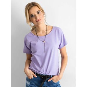 Dámské fialové tričko S