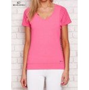 Sportovní tmavě růžové dámské tričko XS
