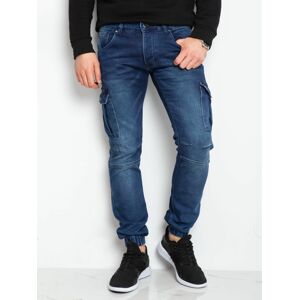 Pánské modré džínové kalhoty 29