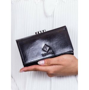 Dámská černá peněženka s reliéfem ONE SIZE