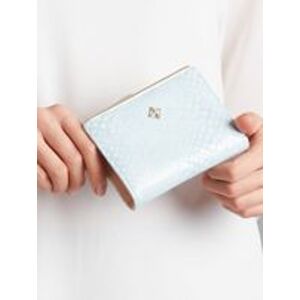 Malá peněženka s jemně modrým vzorem ONE SIZE