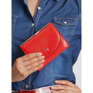 Červená elegantní peněženka ONE SIZE