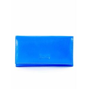 Modrá dámská peněženka bez vzorů ONE SIZE