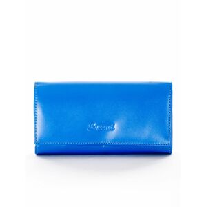 Dámská modrá kožená peněženka ONE SIZE