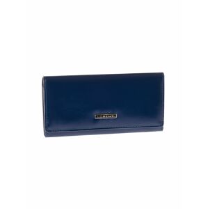 Dámská tmavě modrá kožená peněženka ONE SIZE