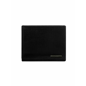 Černá pánská kožená peněženka ONE SIZE