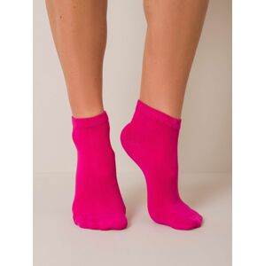 Dámské růžové bavlněné ponožky 36-40