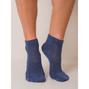 Tmavě modré bavlněné ponožky 36-40