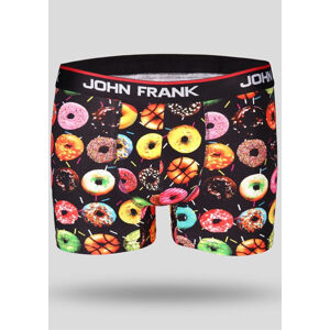 Pánské boxerky JFBD203 - DONUTS - John Frank vícebarevné M