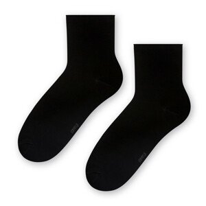 Dámské netlačící bambusové ponožky 059 černá 35-37