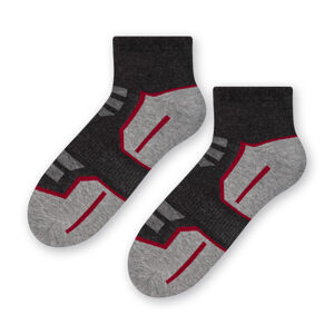 Pánské vzorované ponožky 054 šedá 38-40