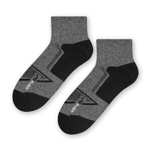 Pánské vzorované ponožky 054 šedá 41-43
